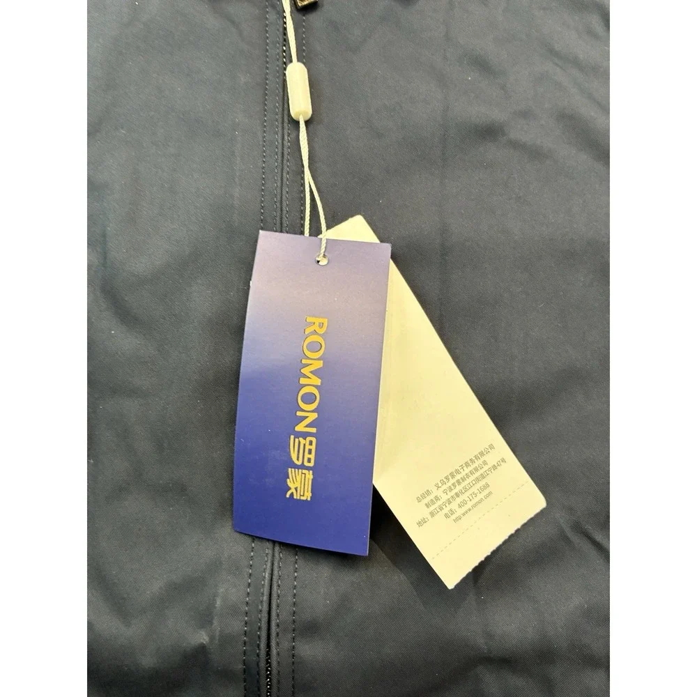 Mens Medium Casual‎ Business Coat Classic Dress Winter Jacket Social Blazer Navy